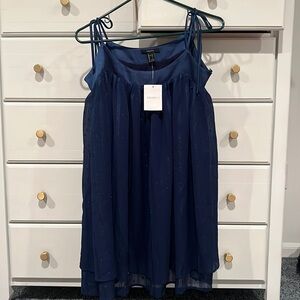 Navy forever 21 dress NWT